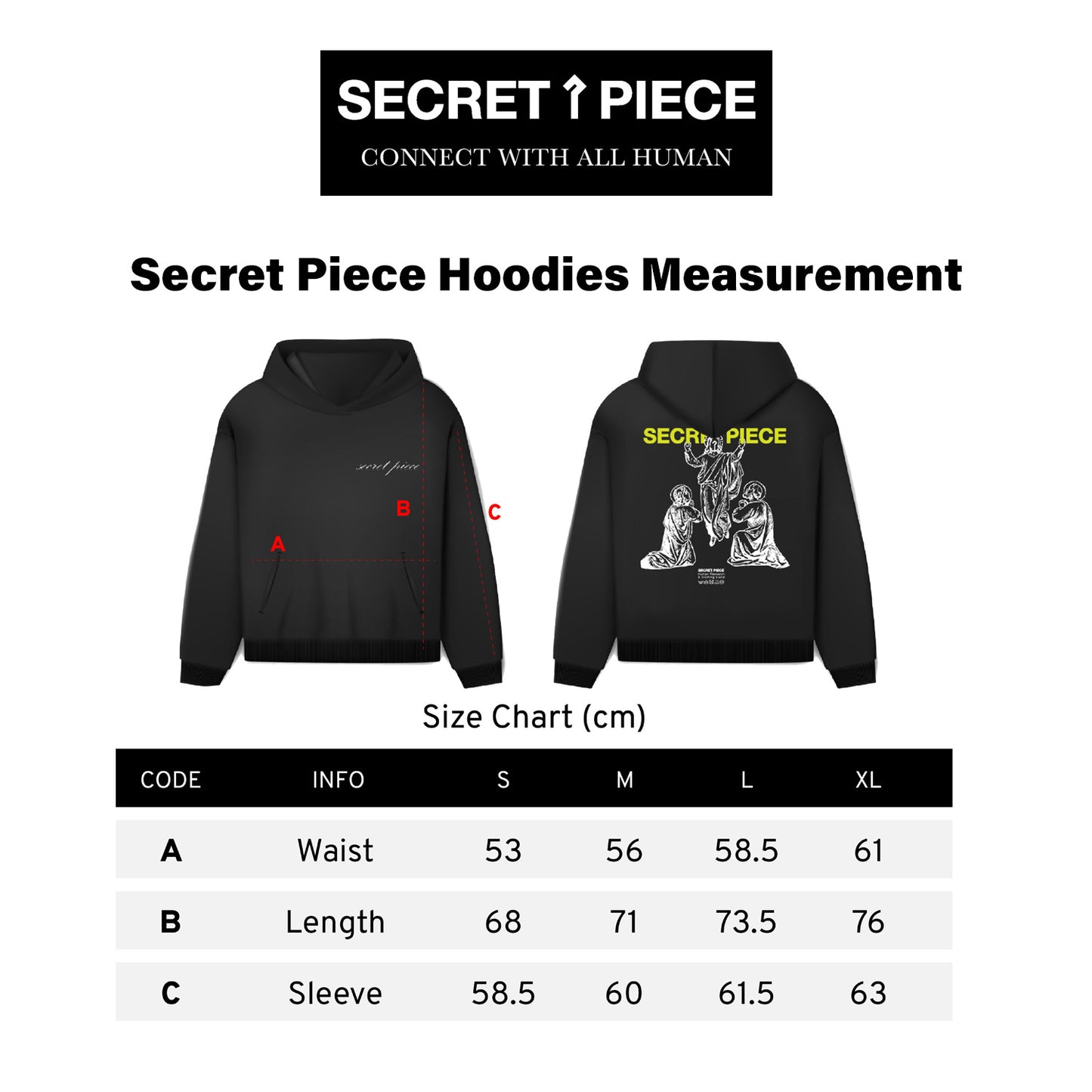 SP206 100% Secret Hoodie